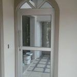 Mck glass aluminium arch door